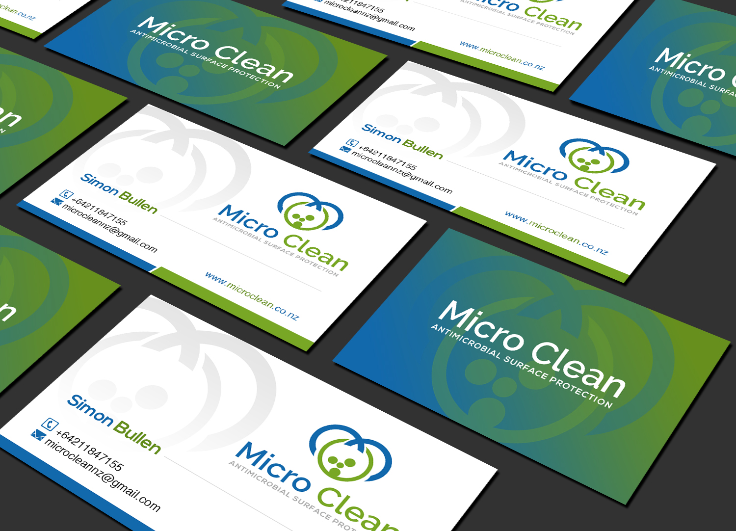 Business Card Design by Creations Box 2015 for MicroClean Limited | Design #24045979