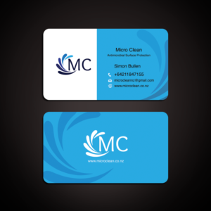Business Card Design by design88 for MicroClean Limited | Design: #24035523