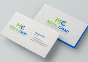 Design de Carte de Visite par Tripti Ranjan Gain pour MicroClean Limited | Design : #24041439