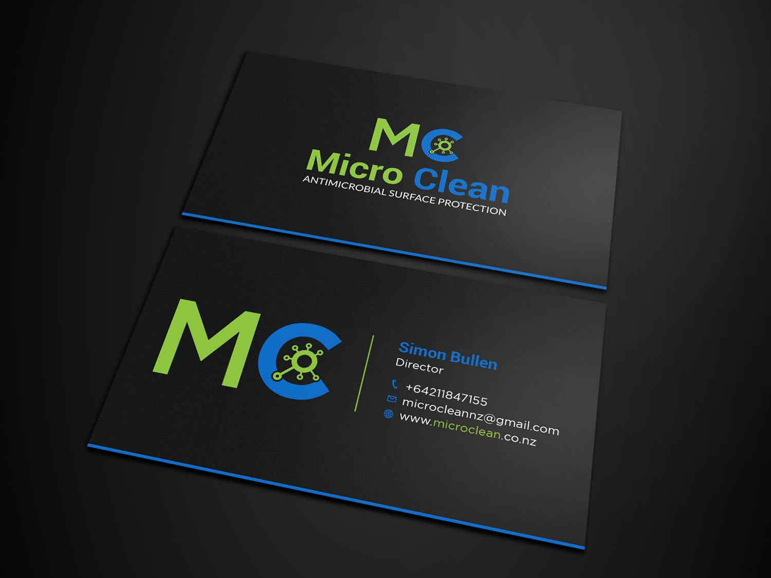 Business Card Design by Tripti Ranjan Gain for MicroClean Limited | Design #24041441