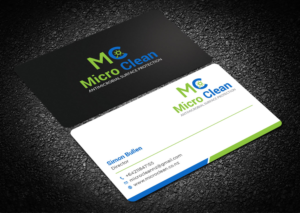 Design de Carte de Visite par Tripti Ranjan Gain pour MicroClean Limited | Design : #24041445
