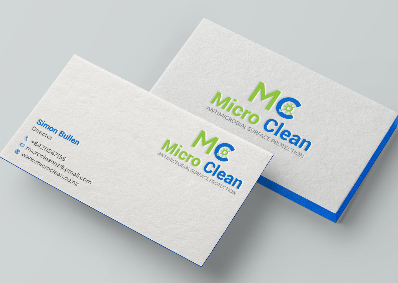 Business Card Design by Tripti Ranjan Gain for MicroClean Limited | Design #24041446