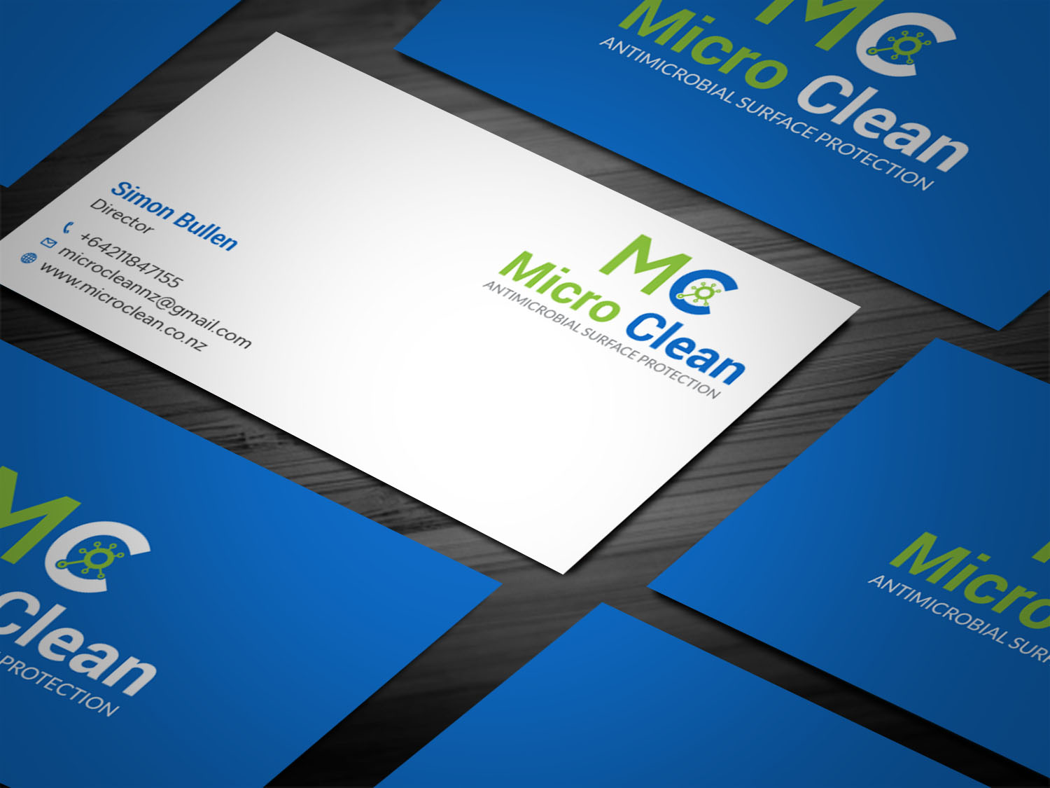Design de Carte de Visite par Tripti Ranjan Gain pour MicroClean Limited | Design #24041447