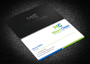 Design de Carte de Visite par Tripti Ranjan Gain pour MicroClean Limited | Design : #24041448