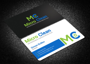 Diseño de Tarjeta de Presentación por Tripti Ranjan Gain para MicroClean Limited | Diseño: #24041452