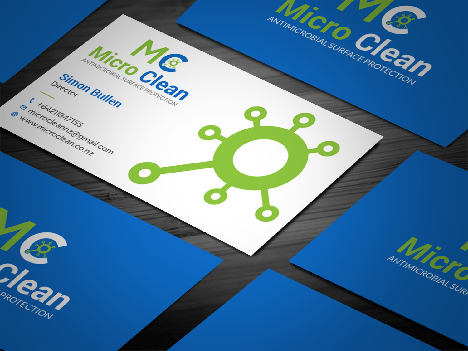 Business Card Design by Tripti Ranjan Gain for MicroClean Limited | Design #24041453