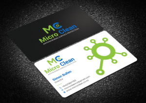 Diseño de Tarjeta de Presentación por Tripti Ranjan Gain para MicroClean Limited | Diseño: #24041455
