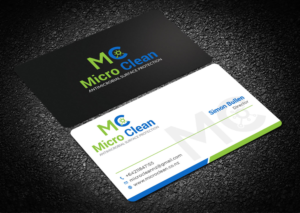 Diseño de Tarjeta de Presentación por Tripti Ranjan Gain para MicroClean Limited | Diseño: #24041456