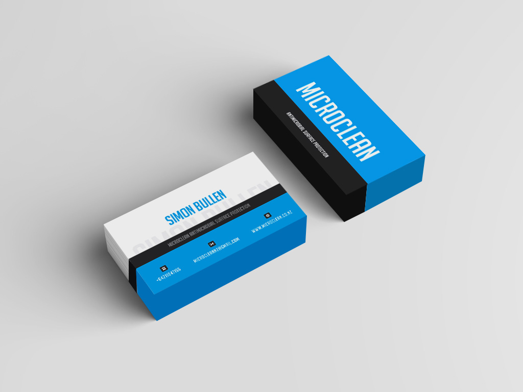 Business Card Design by D Creativez for MicroClean Limited | Design #24044249