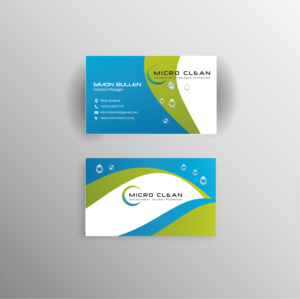 Business Card Design by vigie for MicroClean Limited | Design #24064607