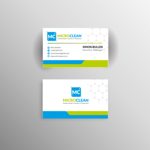 Design de Carte de Visite par vigie pour MicroClean Limited | Design : #24064609