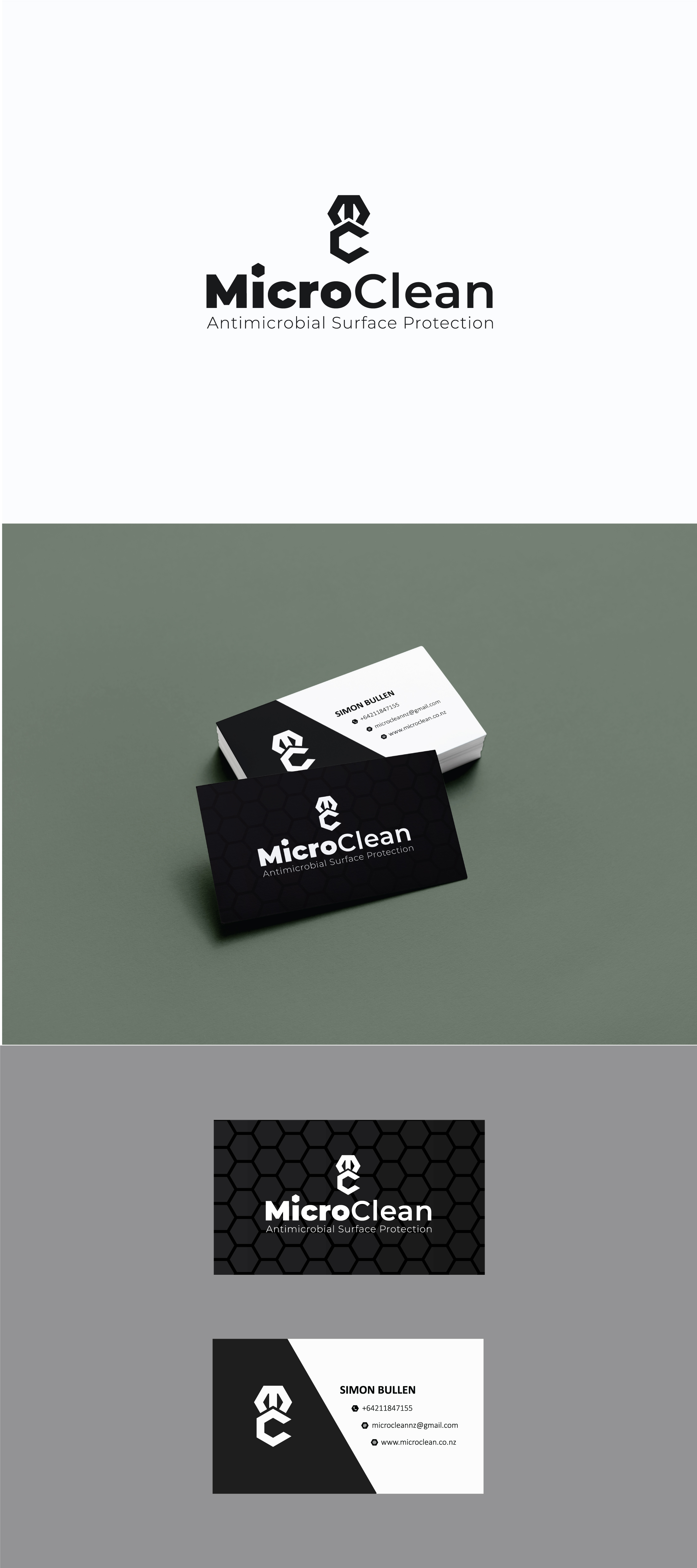 Business Card Design by jnh for MicroClean Limited | Design #24066061
