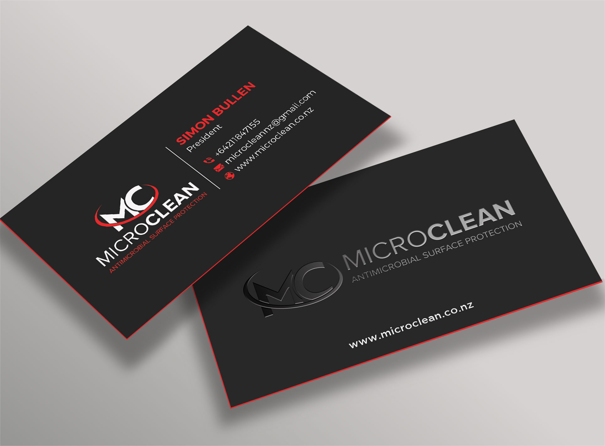 Business Card Design by sabbir049 for MicroClean Limited | Design #24046252