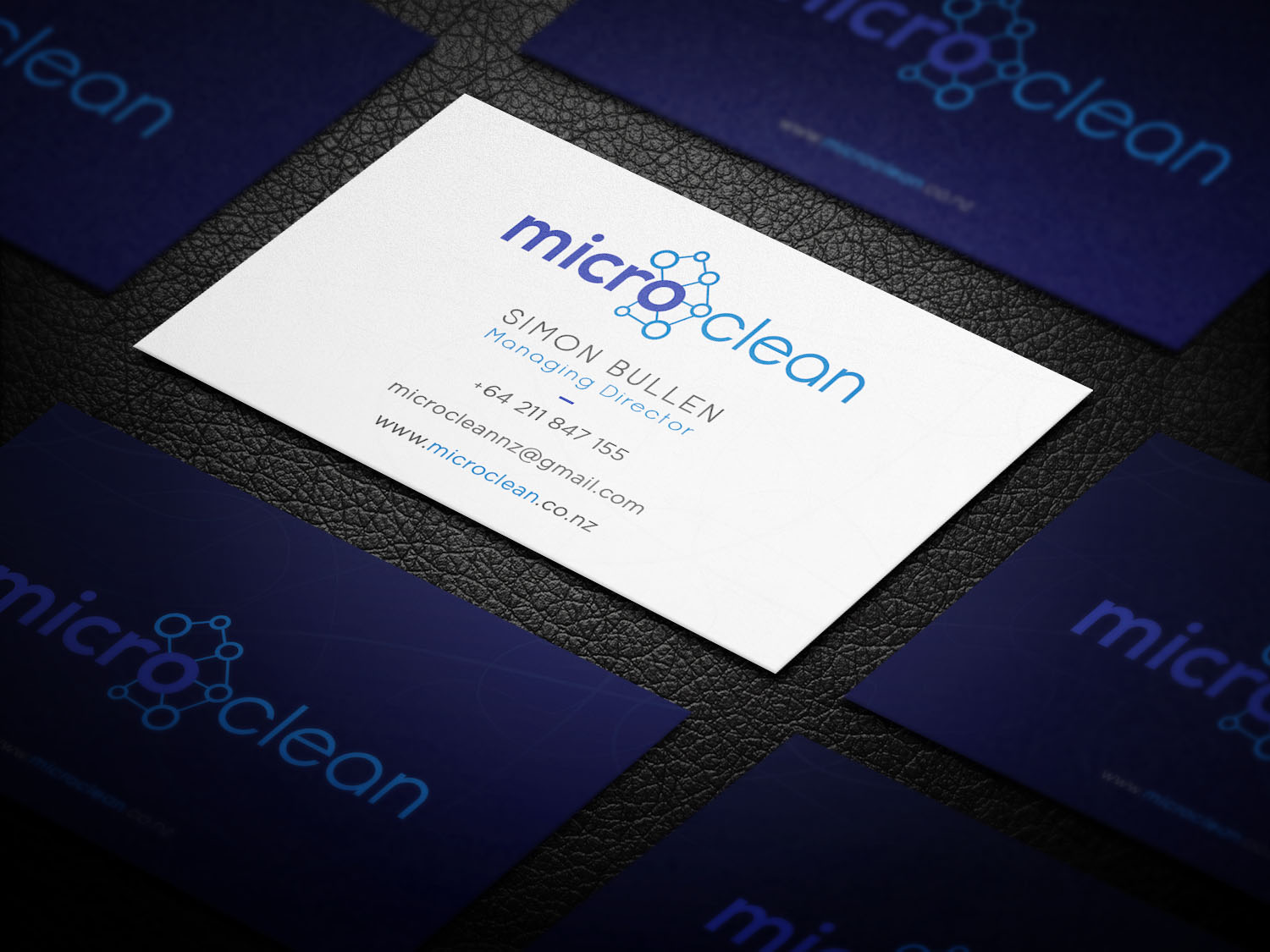 Business Card Design by SyncFuse™ Solutions for MicroClean Limited | Design #24065786