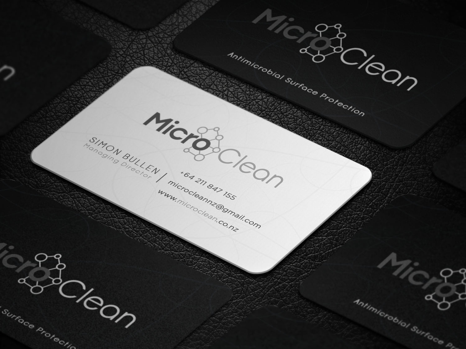 Business Card Design by SyncFuse™ Solutions for MicroClean Limited | Design #24090601