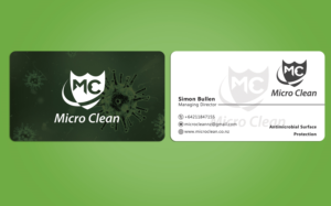Business Card Design by Graphics Design Help for MicroClean Limited | Design #24077277