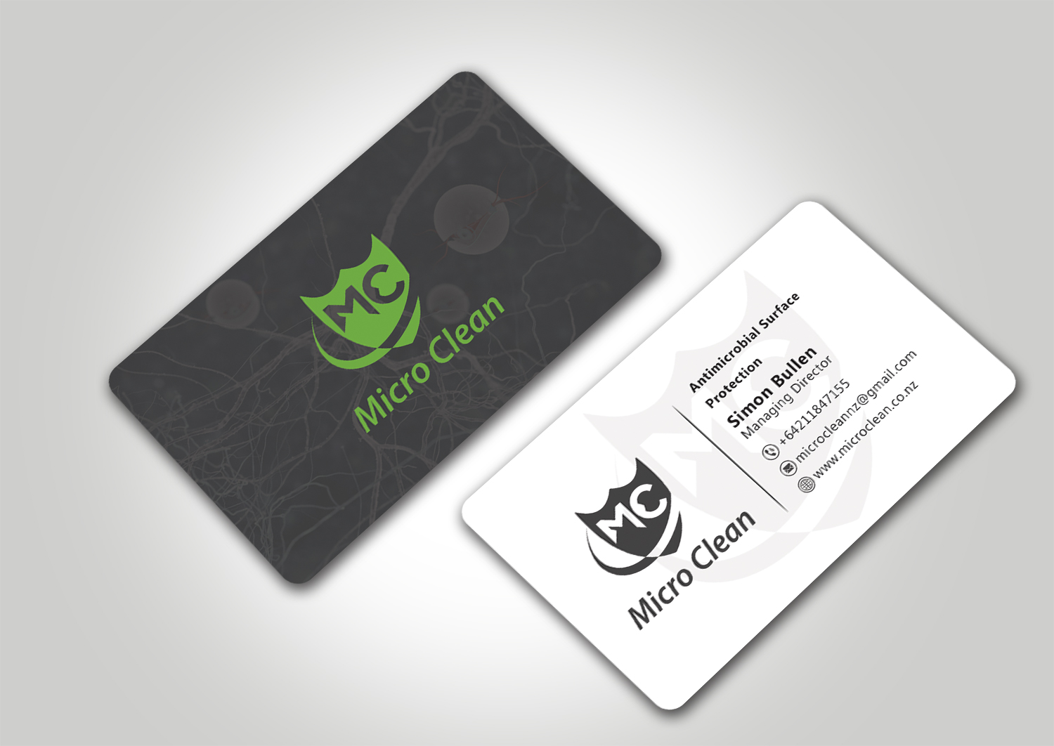 Business Card Design by Graphics Design Help for MicroClean Limited | Design #24077278