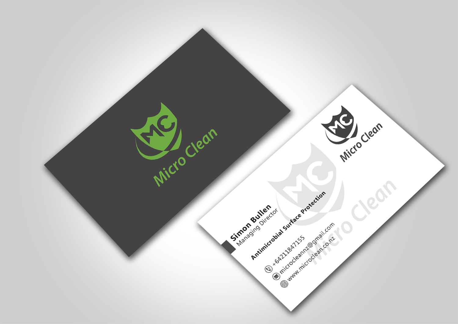 Business Card Design by Graphics Design Help for MicroClean Limited | Design #24077280