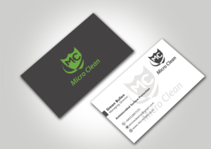 Diseño de Tarjeta de Presentación por Graphics Design Help para MicroClean Limited | Diseño: #24077280