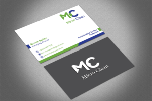 Diseño de Tarjeta de Presentación por Graphics Design Help para MicroClean Limited | Diseño: #24077281