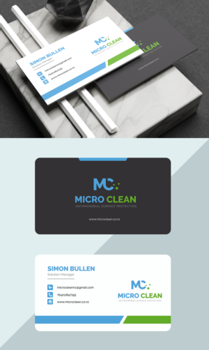 Diseño de Tarjeta de Presentación por KPN 2 para MicroClean Limited | Diseño: #24105448