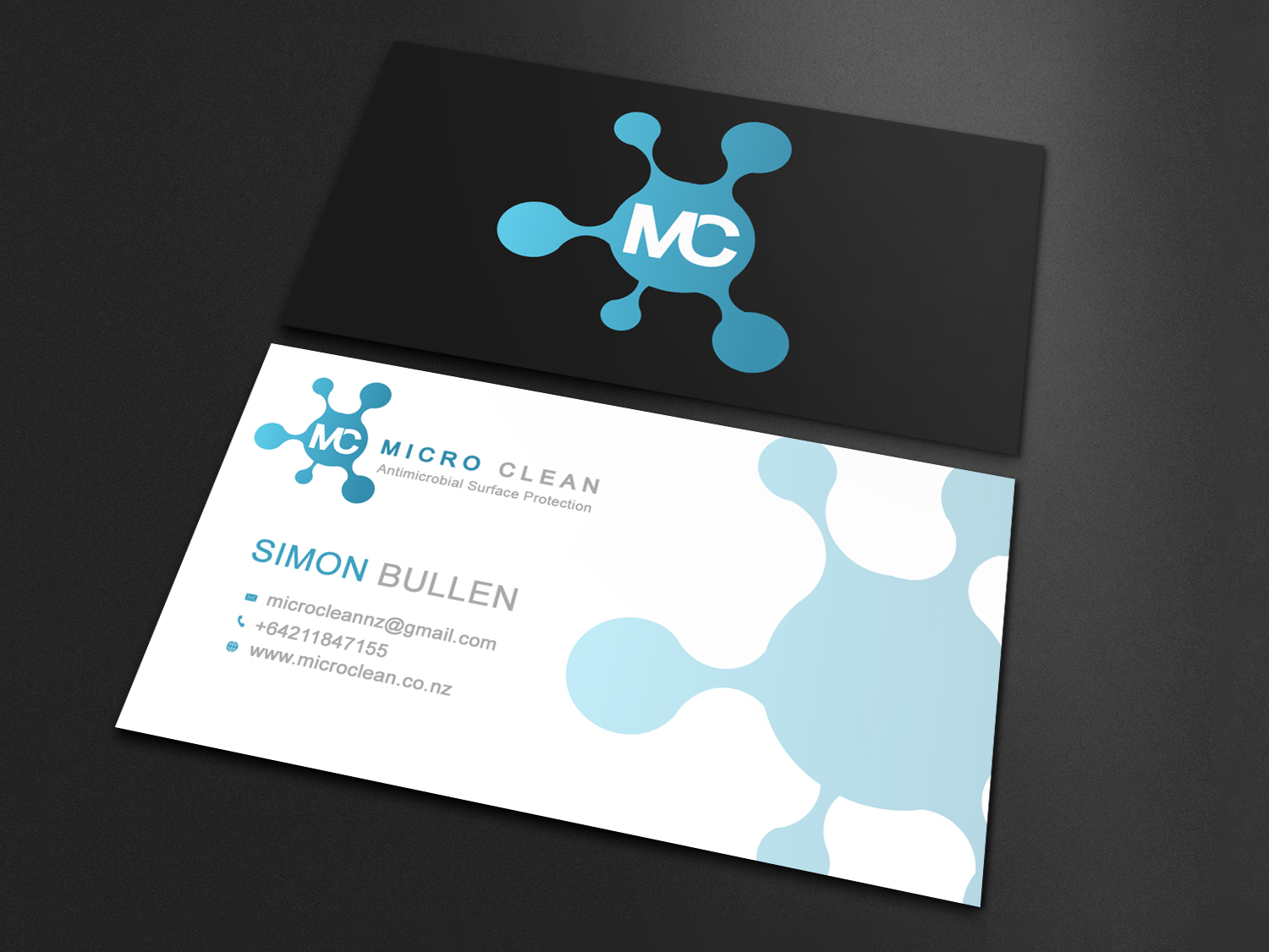 Business Card Design by Bear Studio for MicroClean Limited | Design #24045071