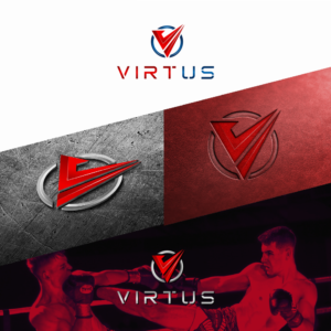 Virtus (please feel free to play with text as you see fit [ex. VRTus or VrTS]) | Diseño de Logo por sushsharma99