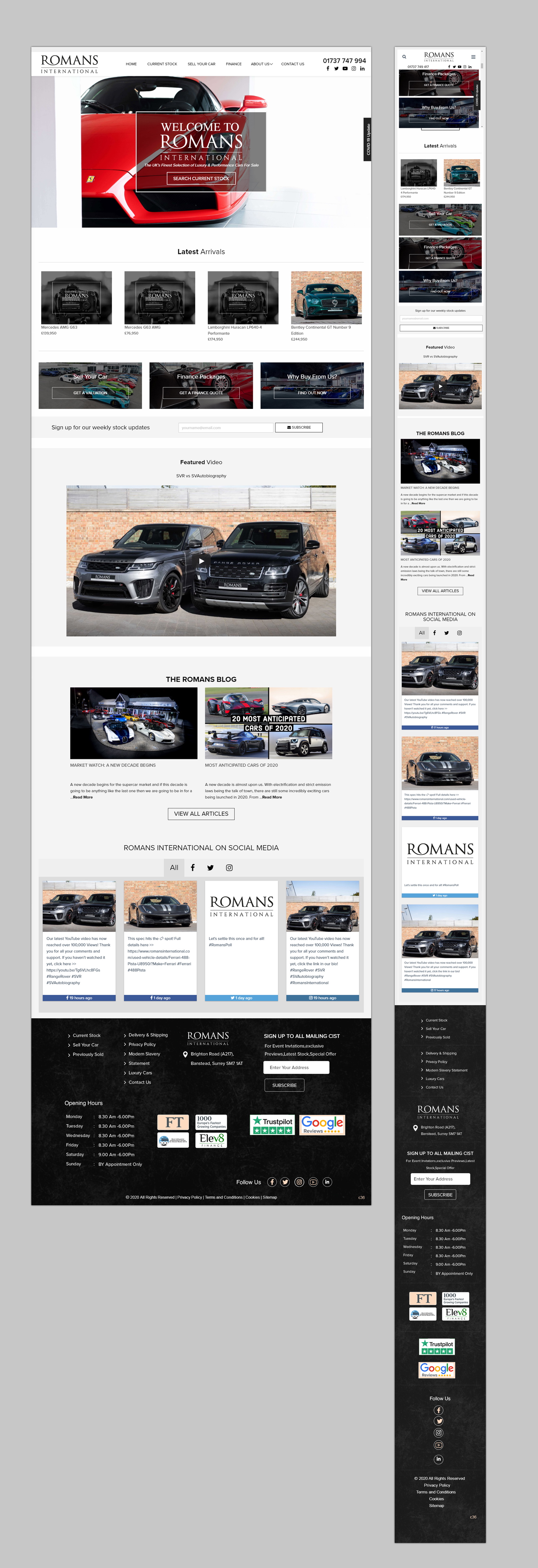 Web Design by pb for this project | Design #24046261