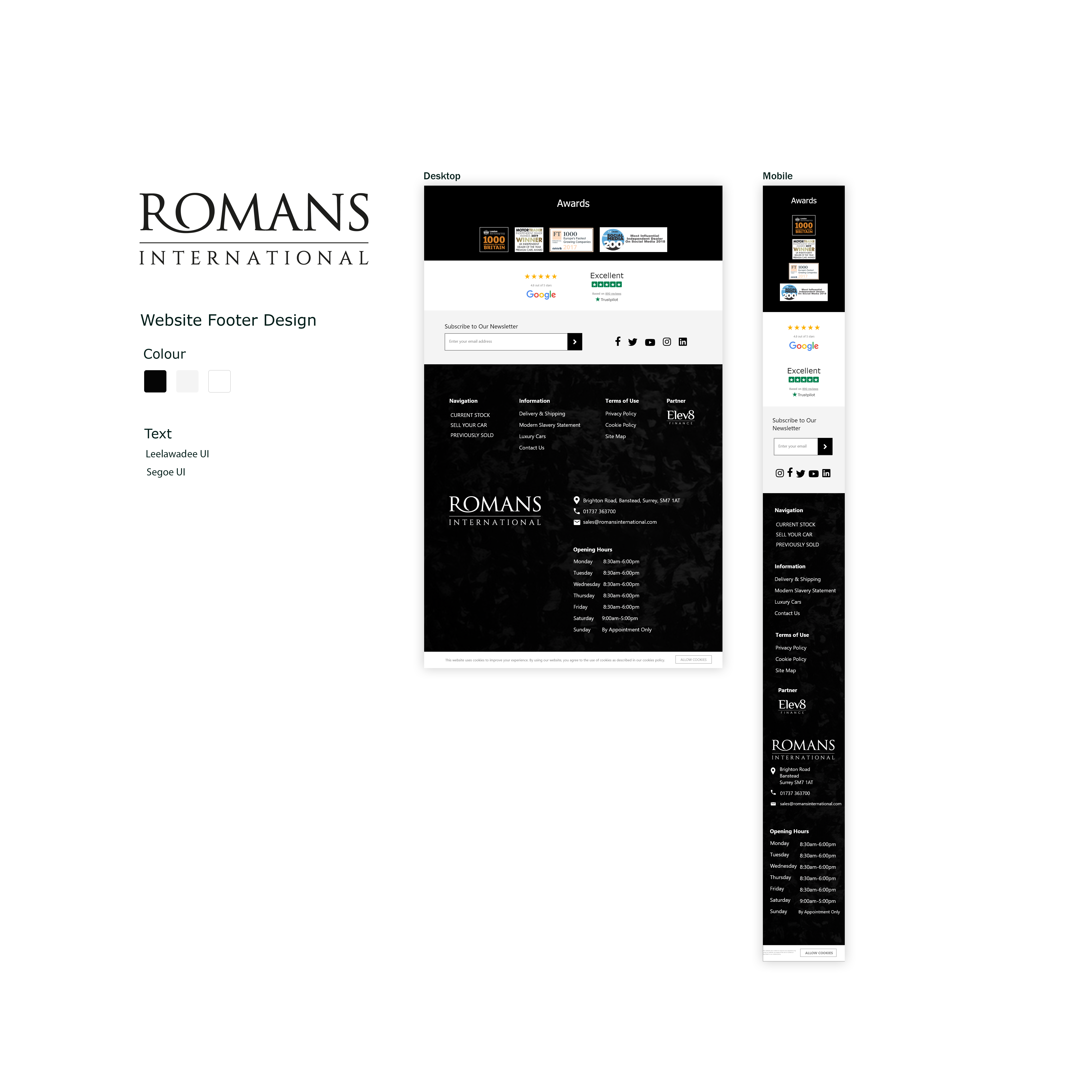Web Design by The Meadows for this project | Design #24093046