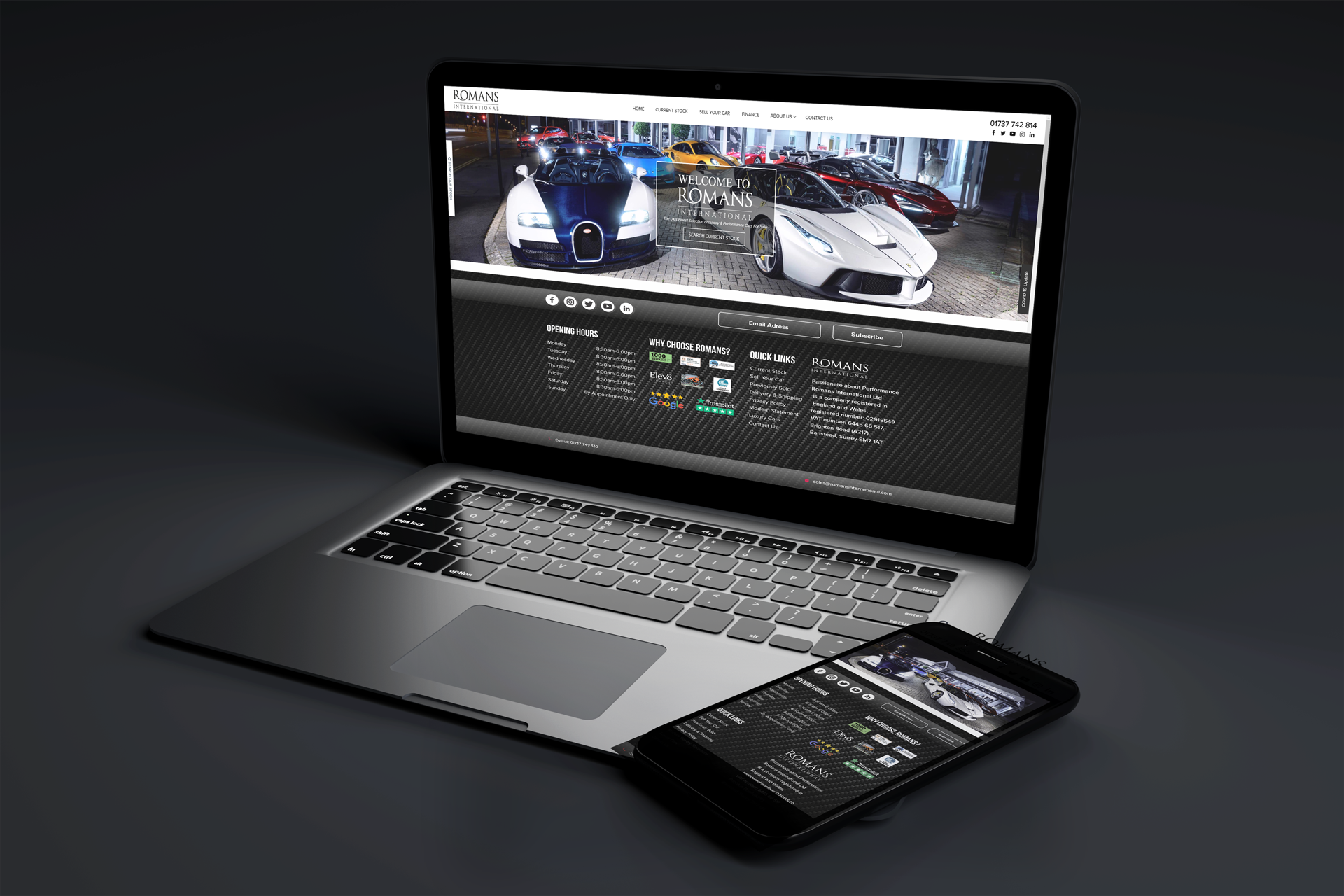 Web Design by Adrian.DZ for this project | Design #24082979