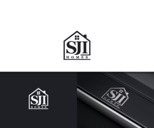 SJI Homes or SJI with a potentially a home around SJI. | Logo Design by anico