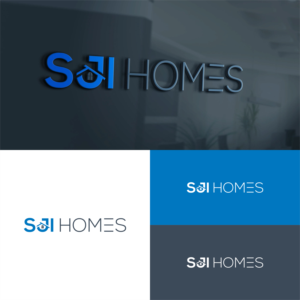 SJI Homes or SJI with a potentially a home around SJI. | Logo Design by tejo