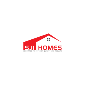 SJI Homes or SJI with a potentially a home around SJI. | Logo Design by JAHID BIN JAFAR