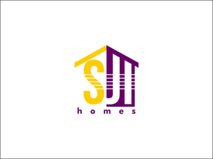 SJI Homes or SJI with a potentially a home around SJI. | Logo Design by Kornelius - Lahalah