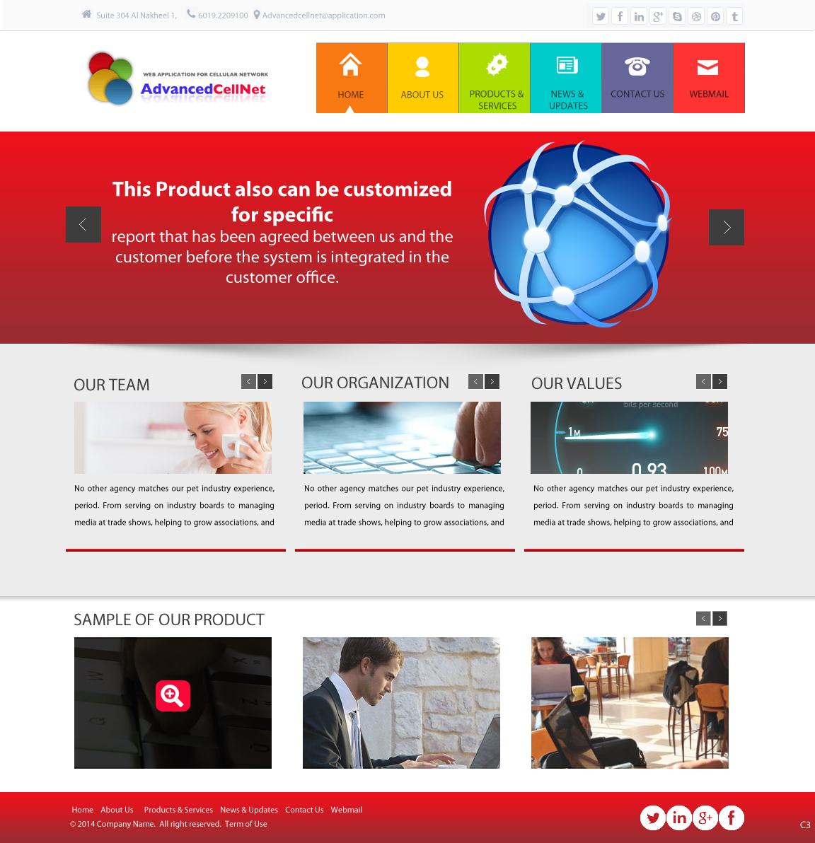 Web Design by pb for this project | Design: #3014402