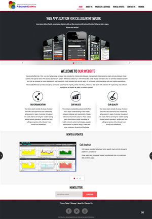 Web Design by pb for this project | Design: #3014408