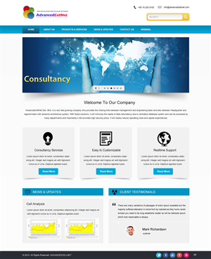Web Design by pb for this project | Design: #3014416