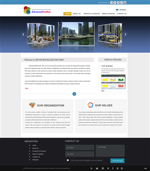 Web Design by pb for this project | Design: #3014436