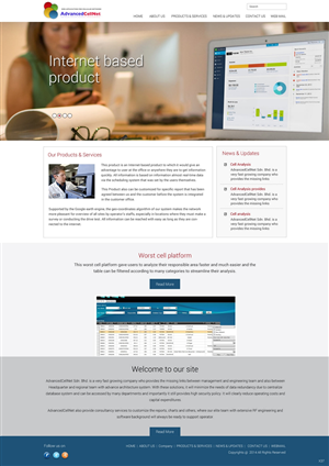 Web Design by pb for this project | Design: #3014448
