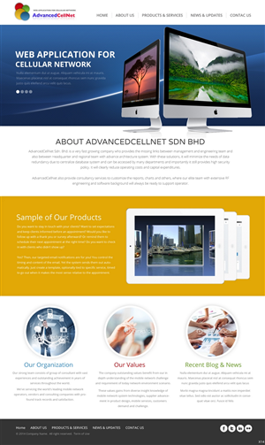 Web Design by pb for this project | Design: #3014457