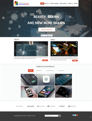 Web Design by pb for this project | Design: #3019898