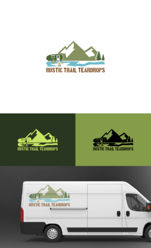 Rustic Trail Teardrops | Logo Design by siti MWDesign