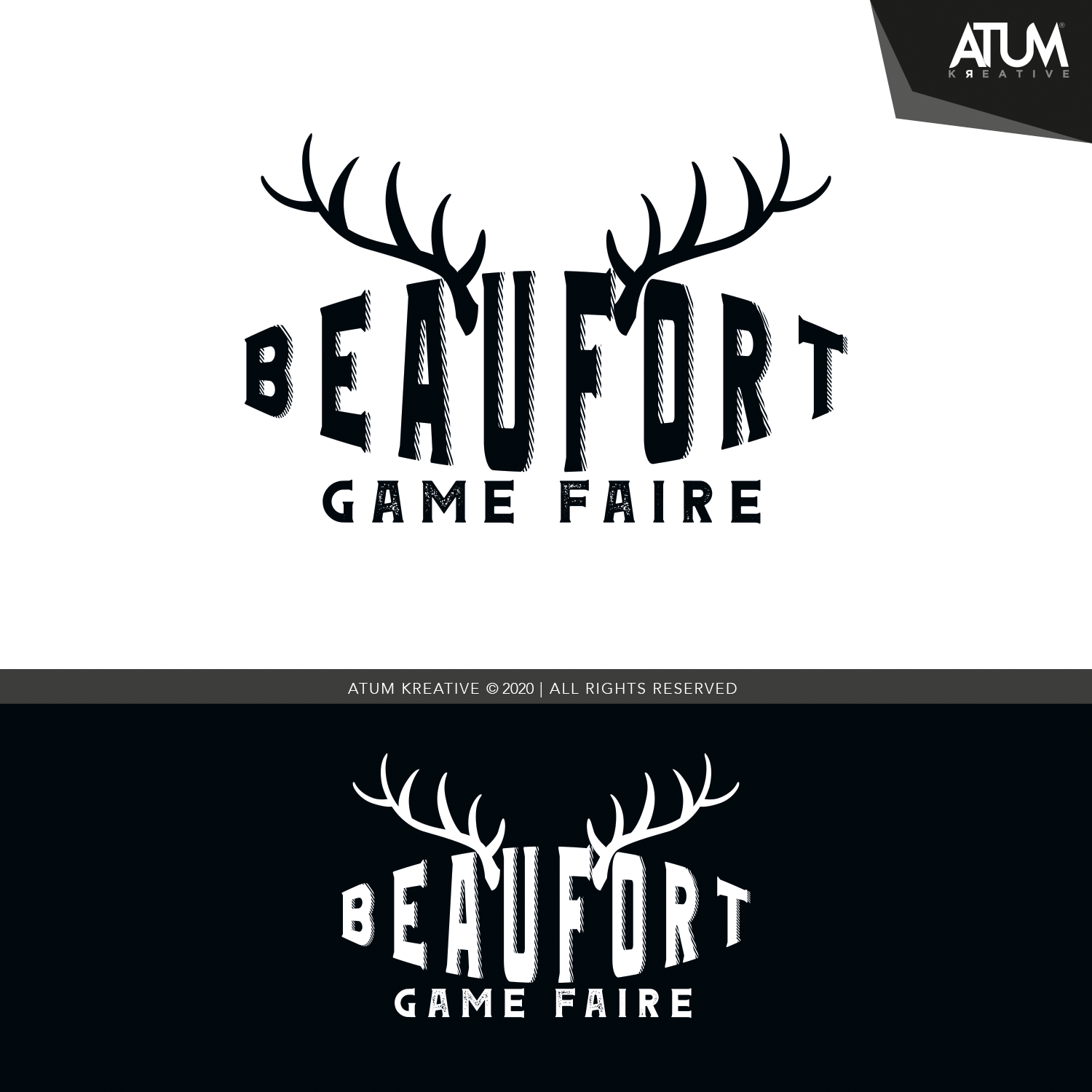 Logo Design by Atum Kreative™ for Beaufort Game Faire, Inc. | Design #24059383