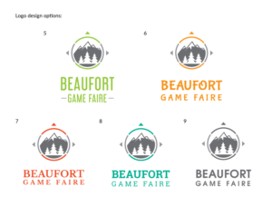 Logo Design by jacw02 for Beaufort Game Faire, Inc. | Design: #24058082