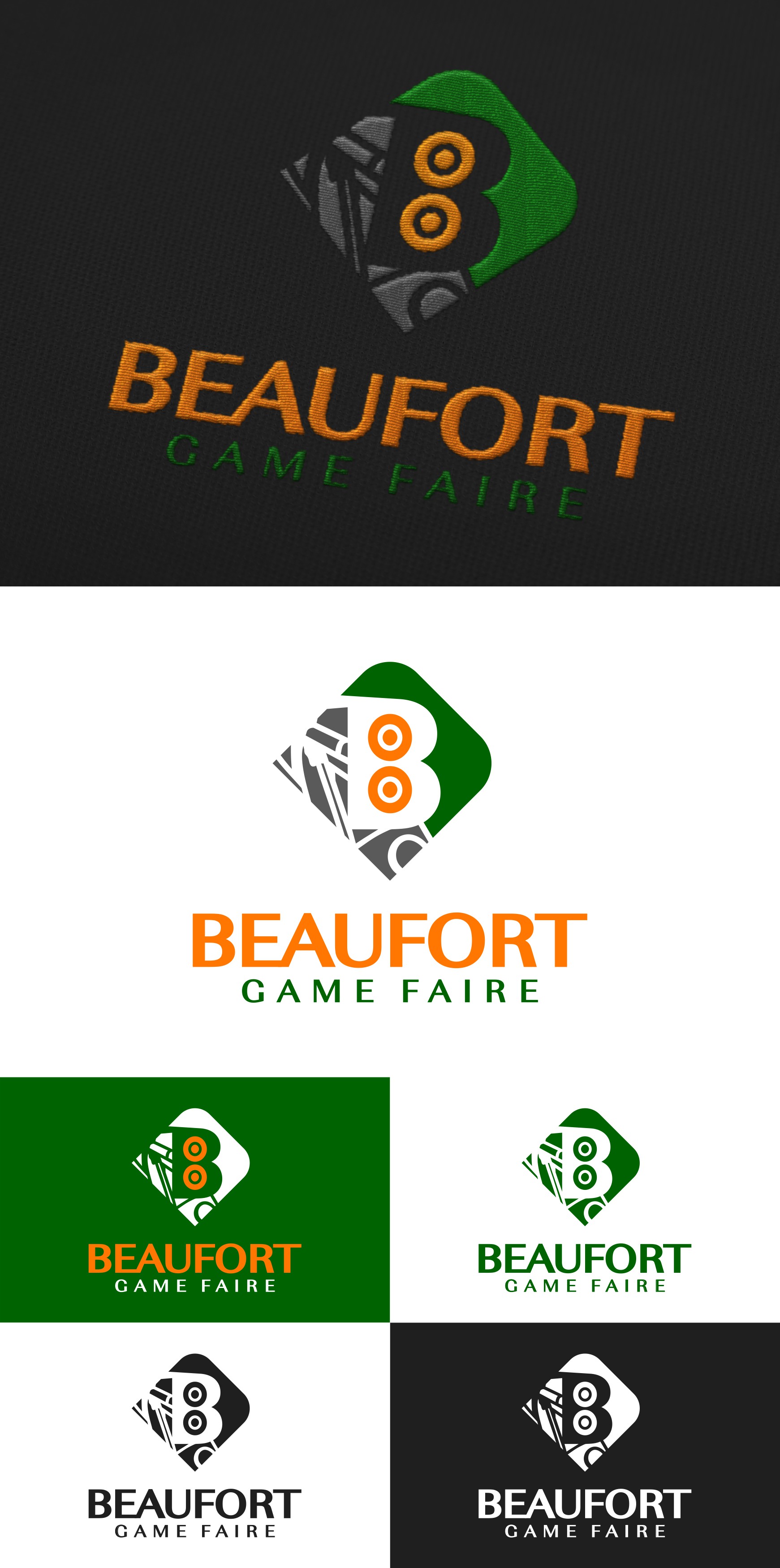 Logo Design by bojboga for Beaufort Game Faire, Inc. | Design #24109326