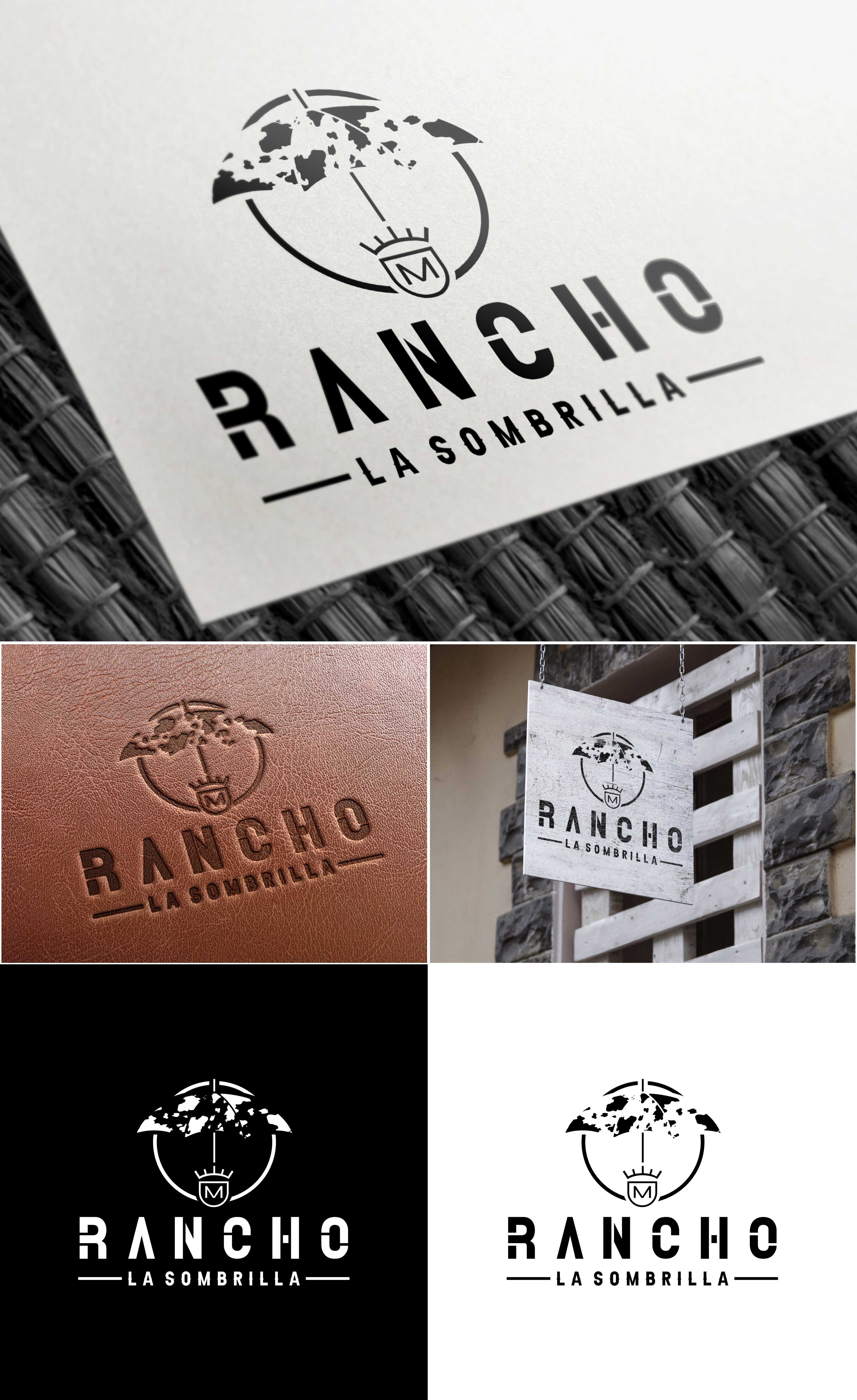 Logo Design by Nicolene Barnard for Rancho La Sombrilla | Design #24055355