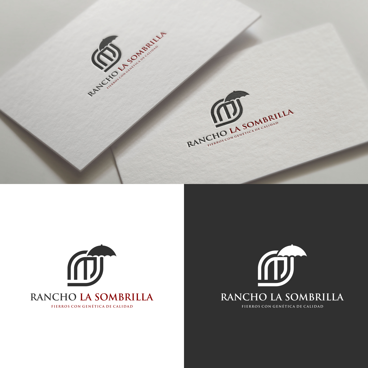 Logo Design by nomnome for Rancho La Sombrilla | Design #24066224