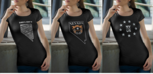 Nevada, USA apparel company needs t-shirt designs. | Design de T-shirt par Kero