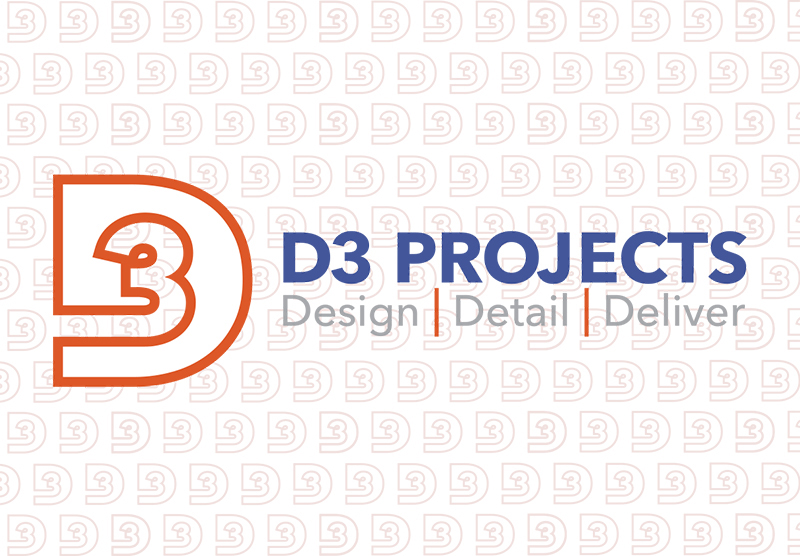 Logo Design by Innerworld Designs ltd. for D3 Projects | Design #24049879