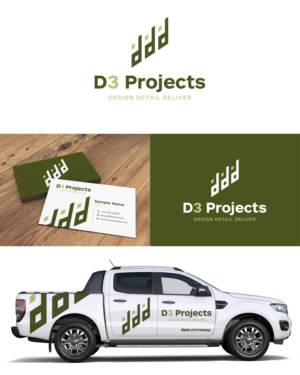 Logo Design by DiLion for D3 Projects | Design: #24056992
